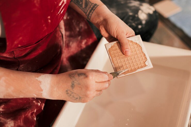 Precision Floor Tiling & Tile Fixing Work